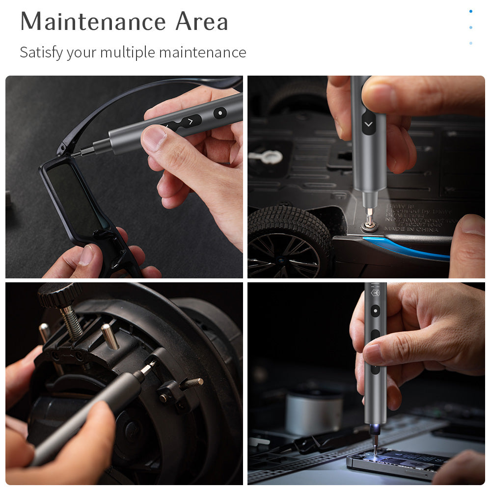 Precision screwdriver used on small electronics and a model car