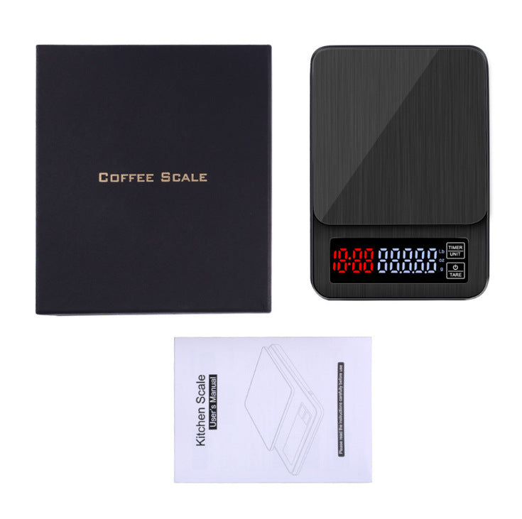 Coffee scale with its box and manual