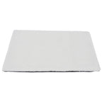 White self-warming plush pet pad, about 37 x 26 in