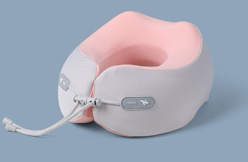 Pink neck pillow