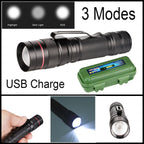 Three light modes and USB charging