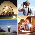 Lantern used in a tent, on a hike, outdoors at night and for reading